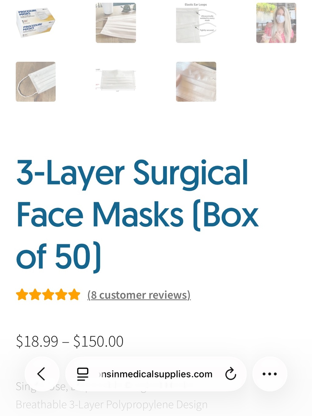 Procedure masks